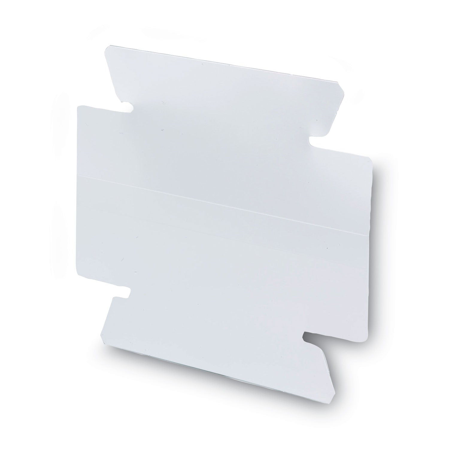 Viewables Hanging Folder Tabs and Labels, Quick-Fold Tabs with Labels, 1/3-Cut, White, 3.5" Wide, 45/Pack -