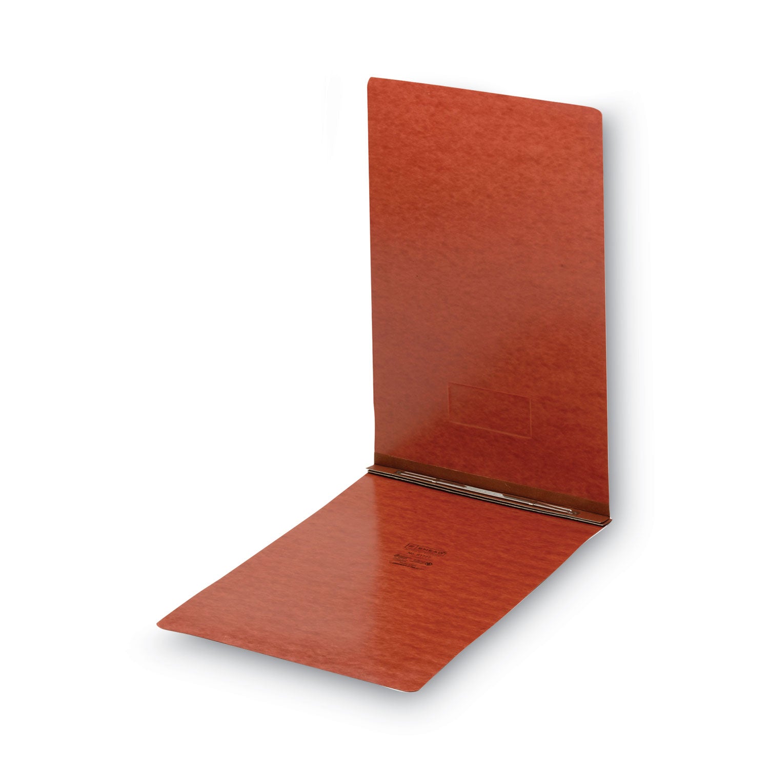 Prong Fastener Pressboard Report Cover, Two-Piece Prong Fastener, 3" Capacity, 11 x 17, Red/Red -