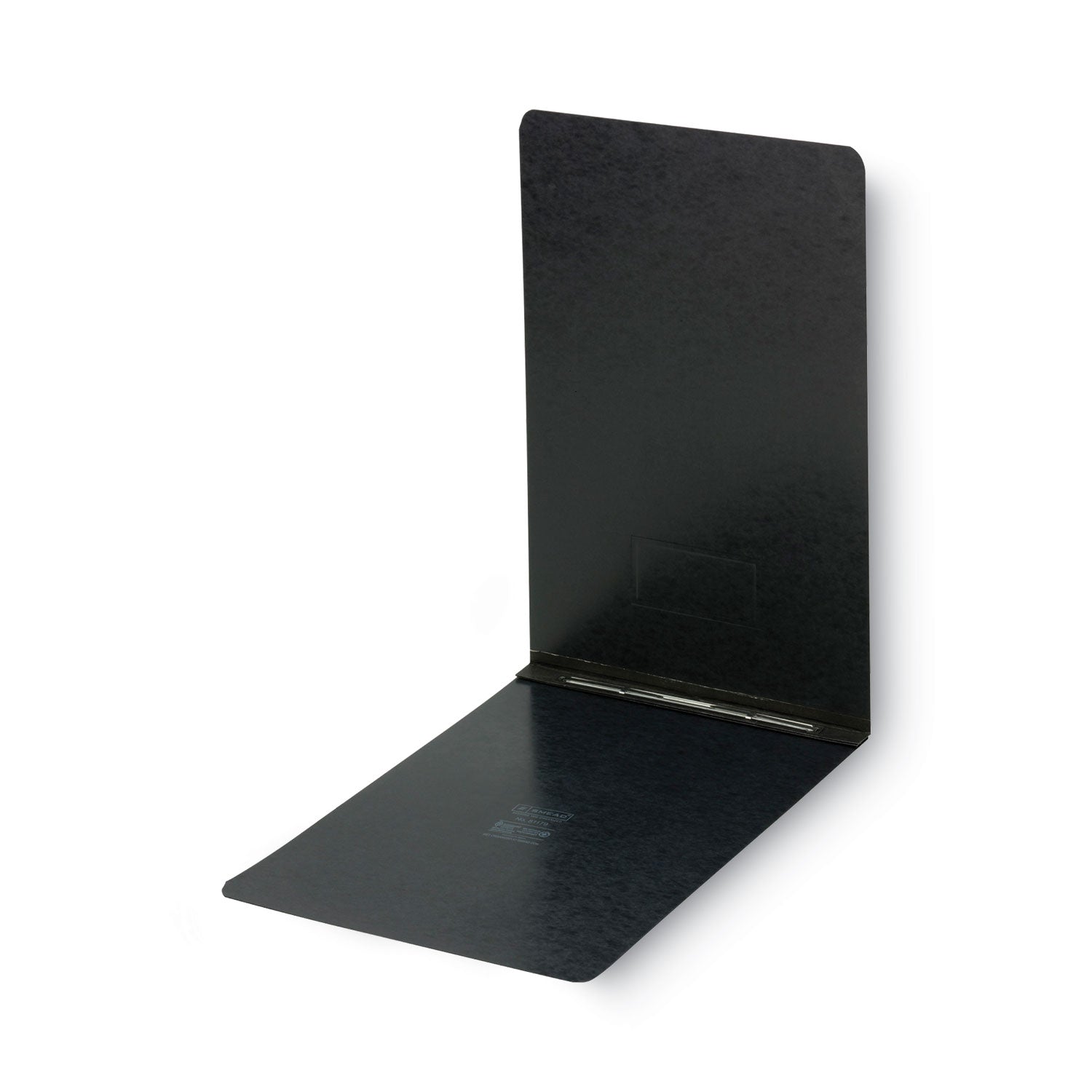 Prong Fastener Pressboard Report Cover, Two-Piece Prong Fastener, 3" Capacity, 11 x 17, Black/Black -