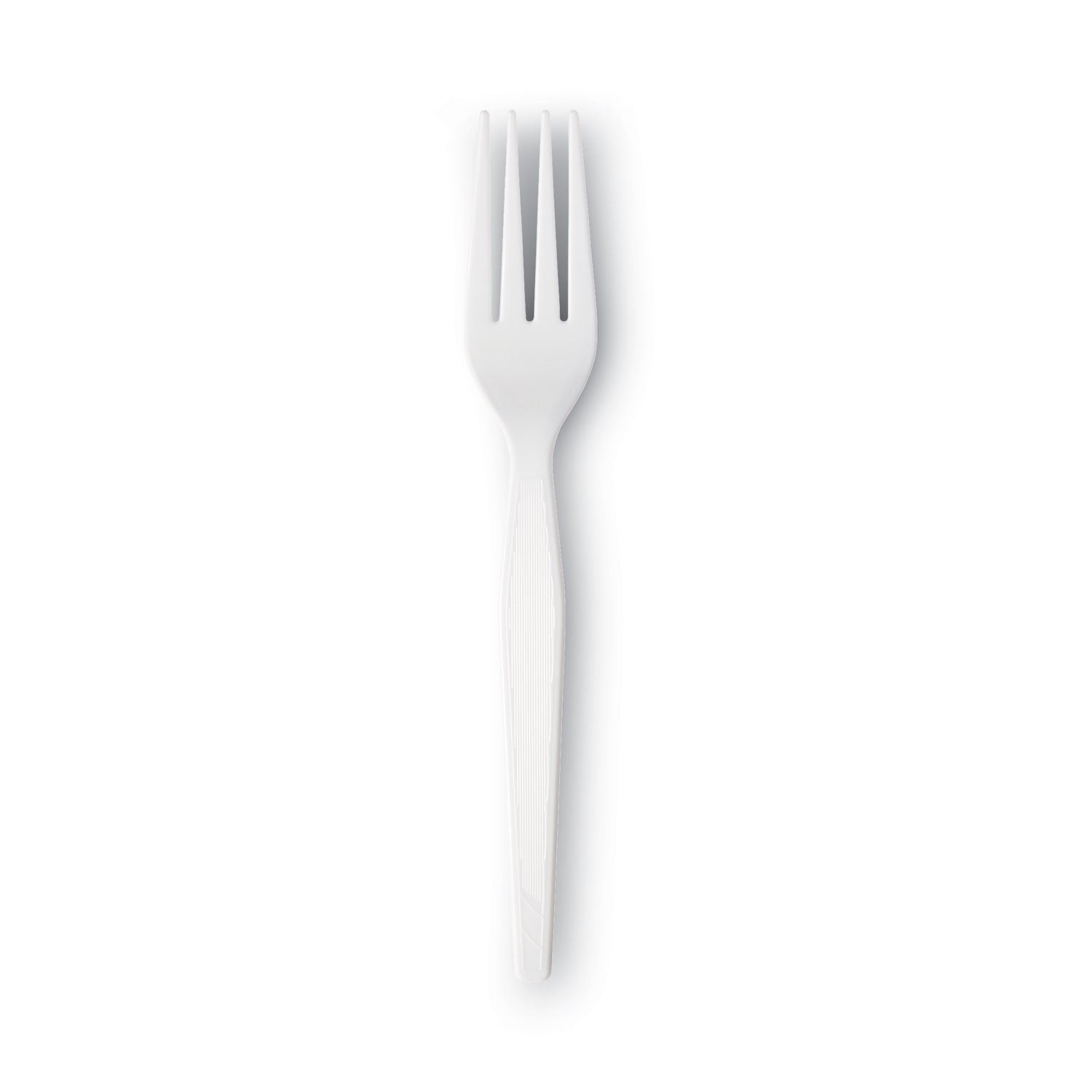 Plastic Cutlery, Heavyweight Forks, White, 1,000/Carton -