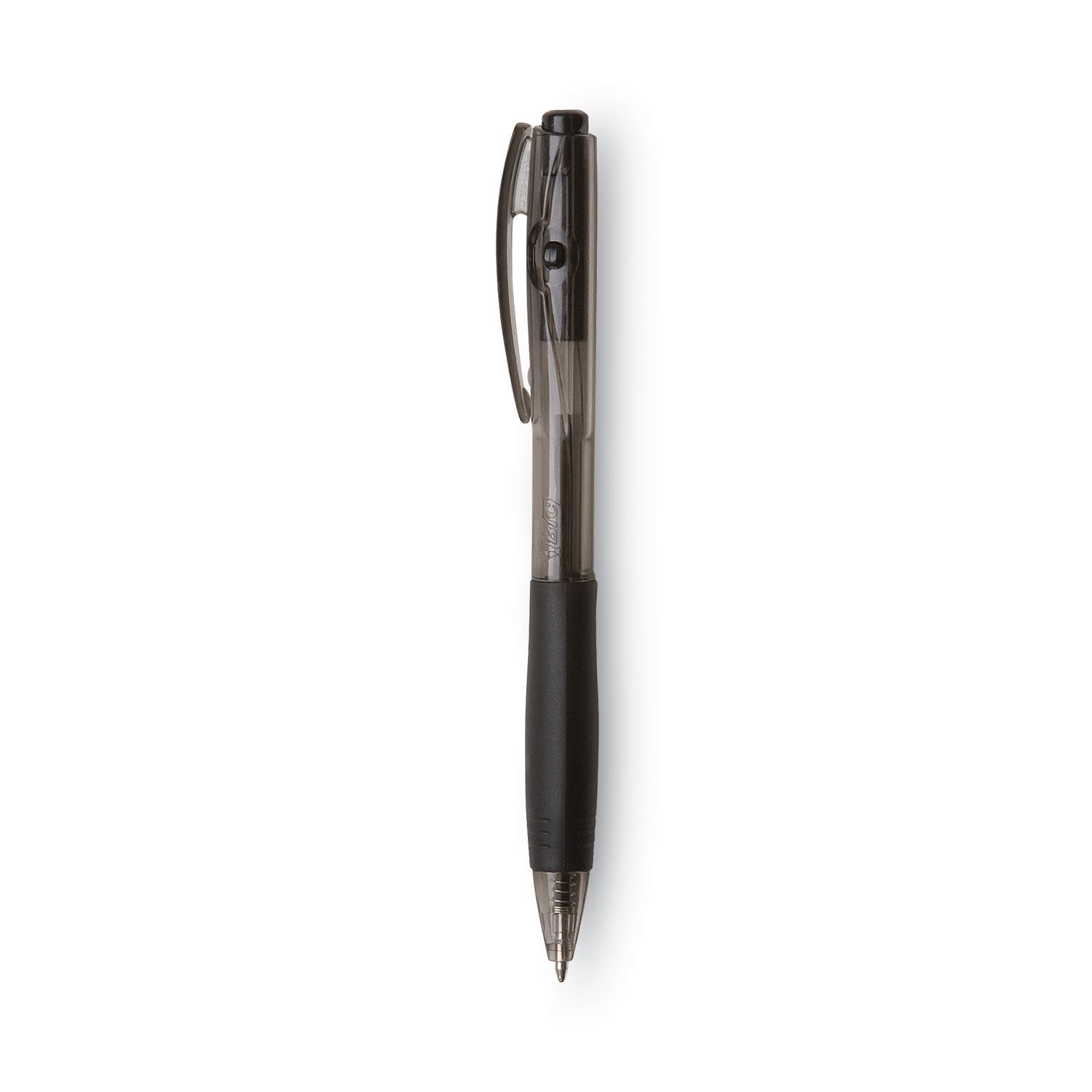 bu3-ballpoint-pen-retractable-medium-1-mm-black-ink-smoke-black-barrel-36-pack_bicbu3361bk - 2