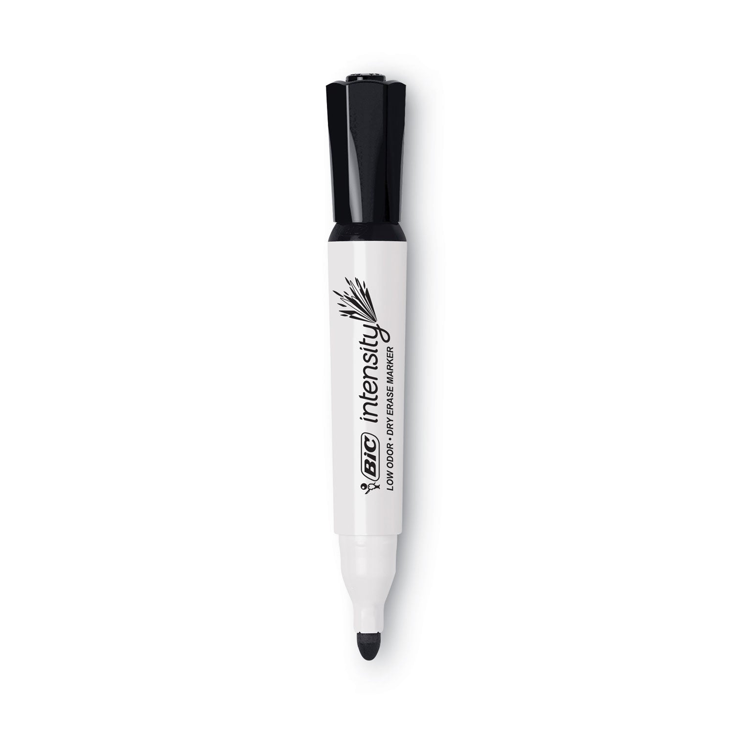 Intensity Bold Tank-Style Dry Erase Marker, Extra-Broad Bullet Tip, Assorted Colors, 4/Set -