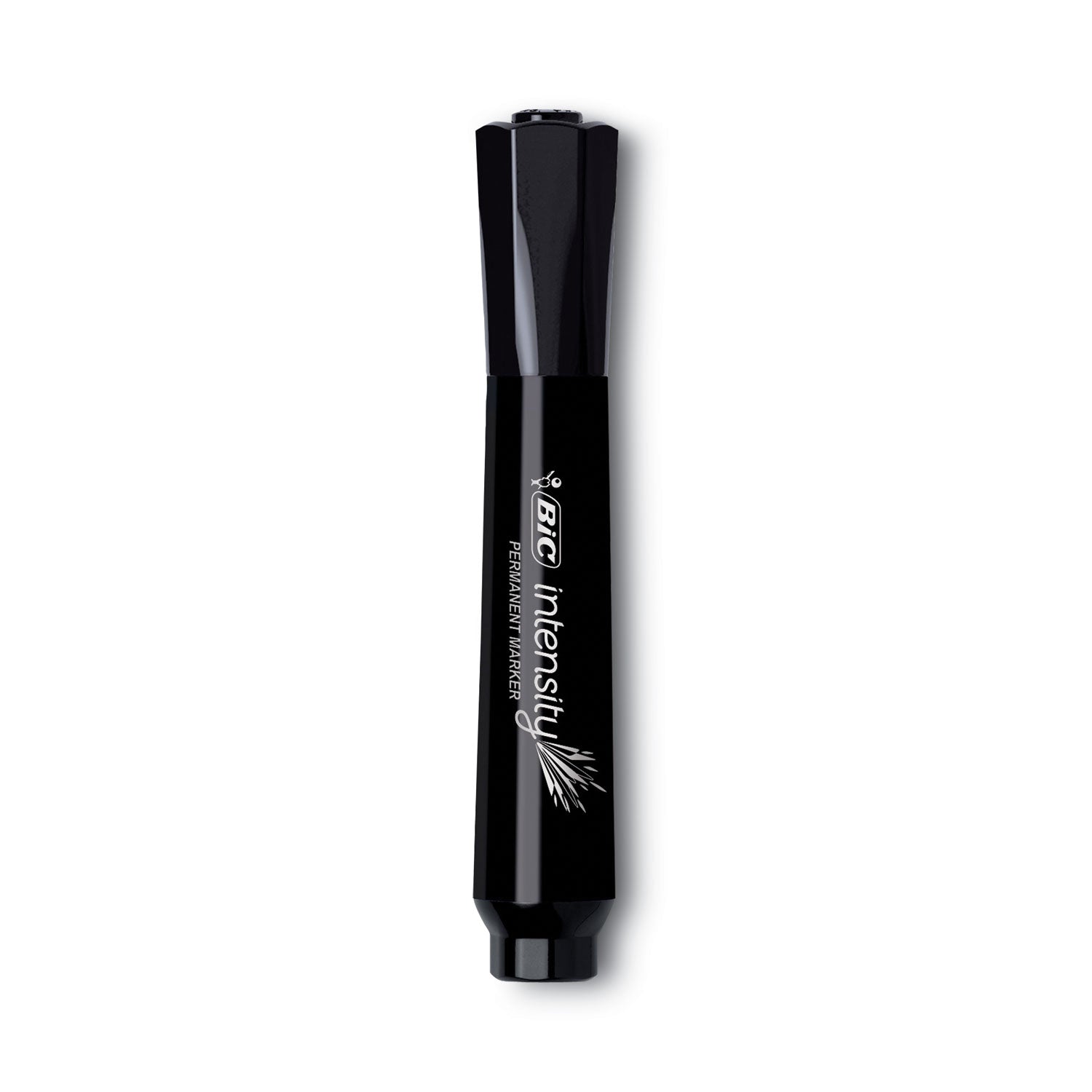 Intensity Chisel Tip Permanent Marker Value Pack, Broad Chisel Tip, Black, 36/Pack - 1