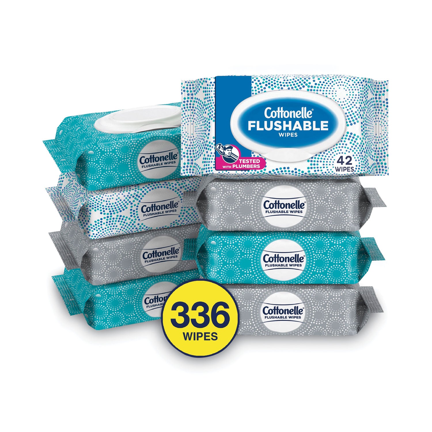 flushable-wet-wipes-flip-top-pack-5-x-725-white-42-sheets-pack-8-packs-carton_kcc51826 - 2