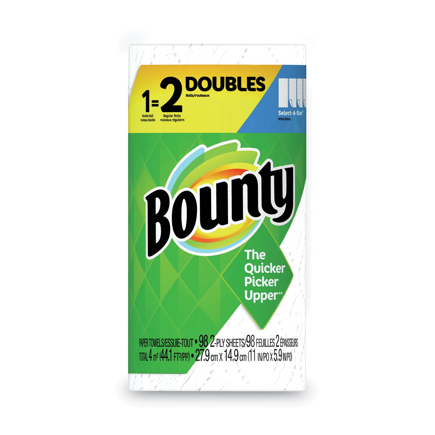 select-a-size-kitchen-roll-paper-towels-2-ply-59-x-11-white-98-sheets-roll-24-rolls-carton_pgc66539 - 1