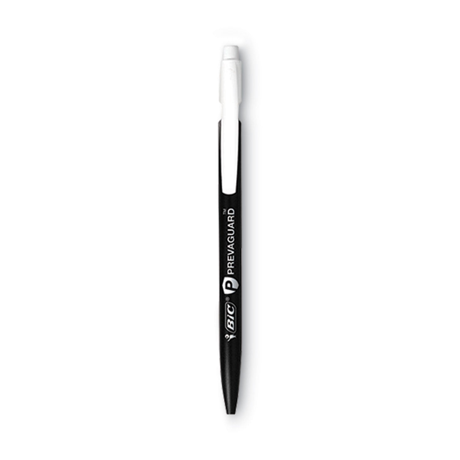 prevaguard-media-clic-mechanical-pencils-07-mm-hb-#2-black-lead-6-black-barrel-6-blue-barrel-dozen_bicmpcma11 - 1