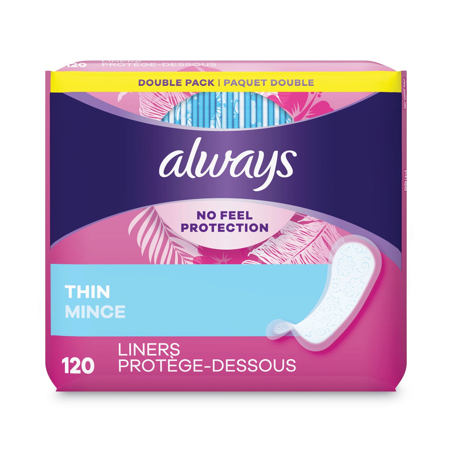 thin-daily-panty-liners-regular-120-pack-6-packs-carton_pgc10796 - 1