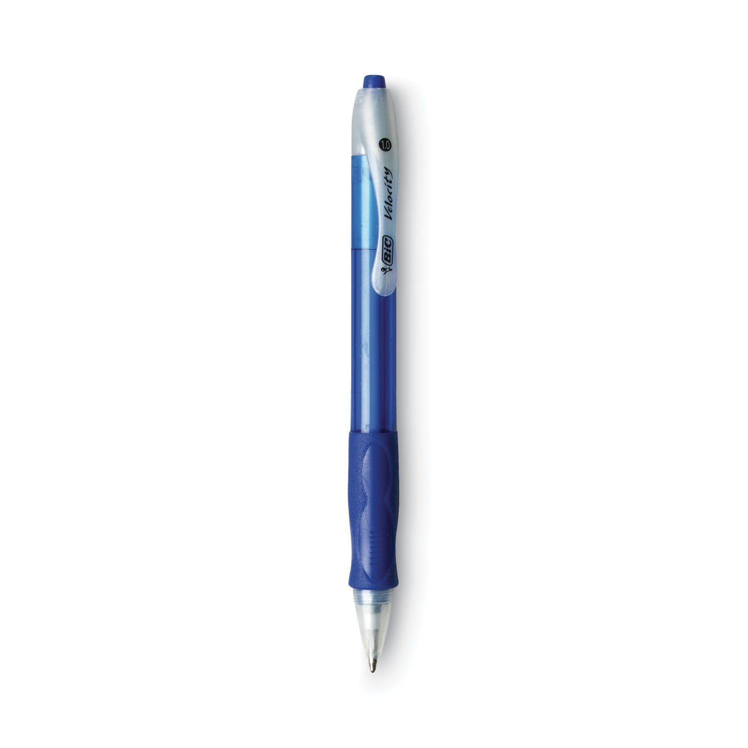 velocity-easy-glide-ballpoint-pen-value-pack-retractable-medium-1-mm-blue-ink-translucent-blue-barrel-36-pack_bicvlg361be - 2