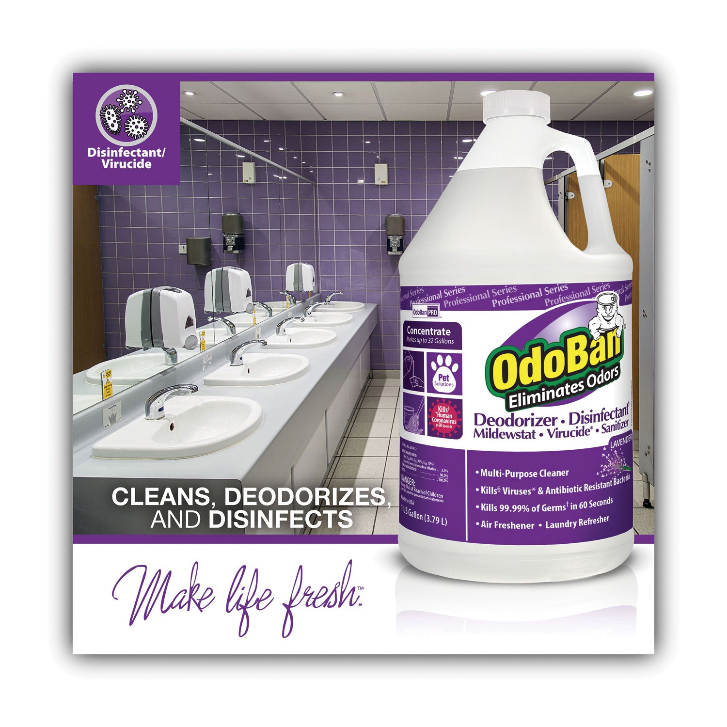 concentrate-odor-eliminator-and-disinfectant-lavender-scent-1-gal-bottle-4-carton_odo911162g4 - 2