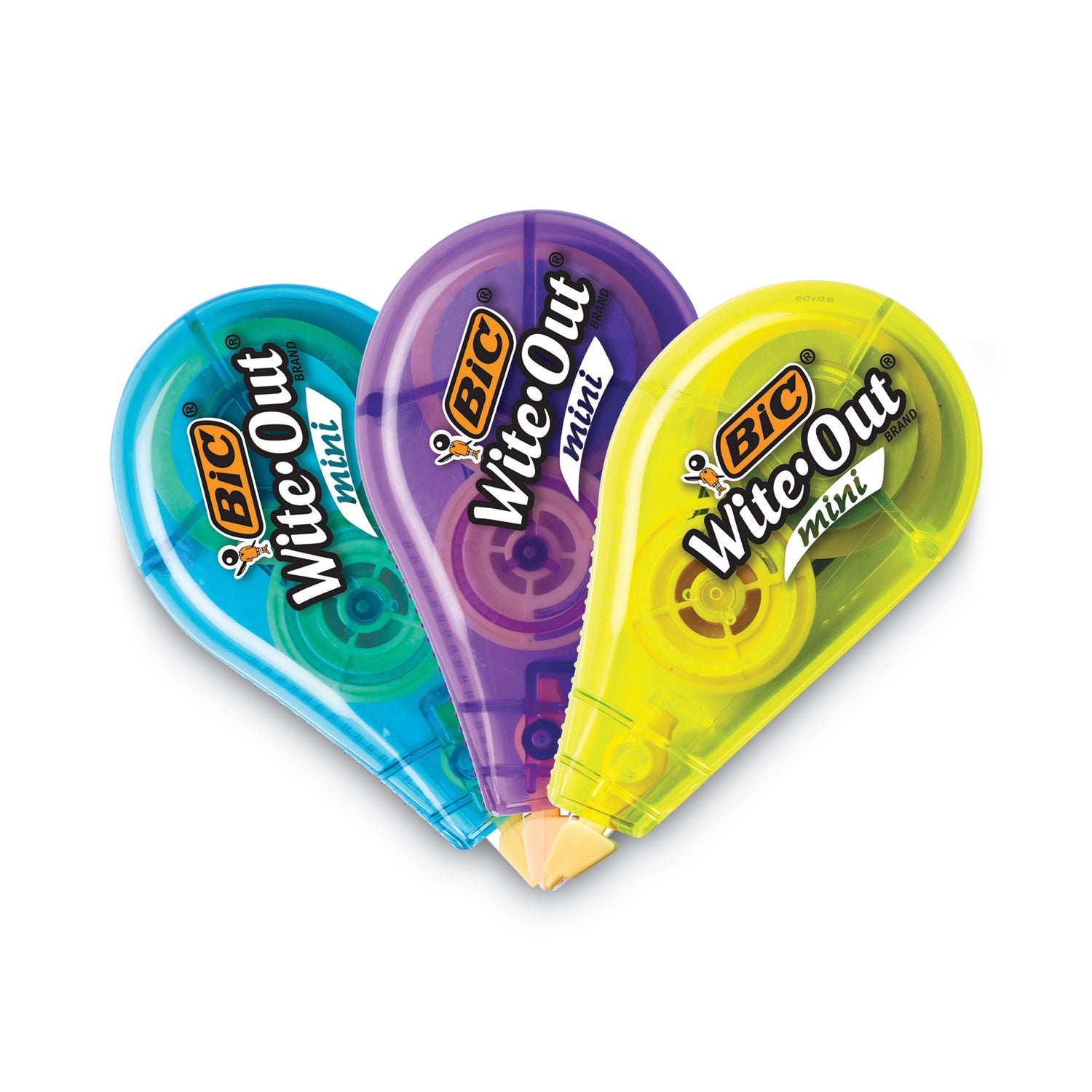 wite-out-brand-mini-correction-tape-non-refillable-02-x-262-ft-assorted_bicwotm11 - 1