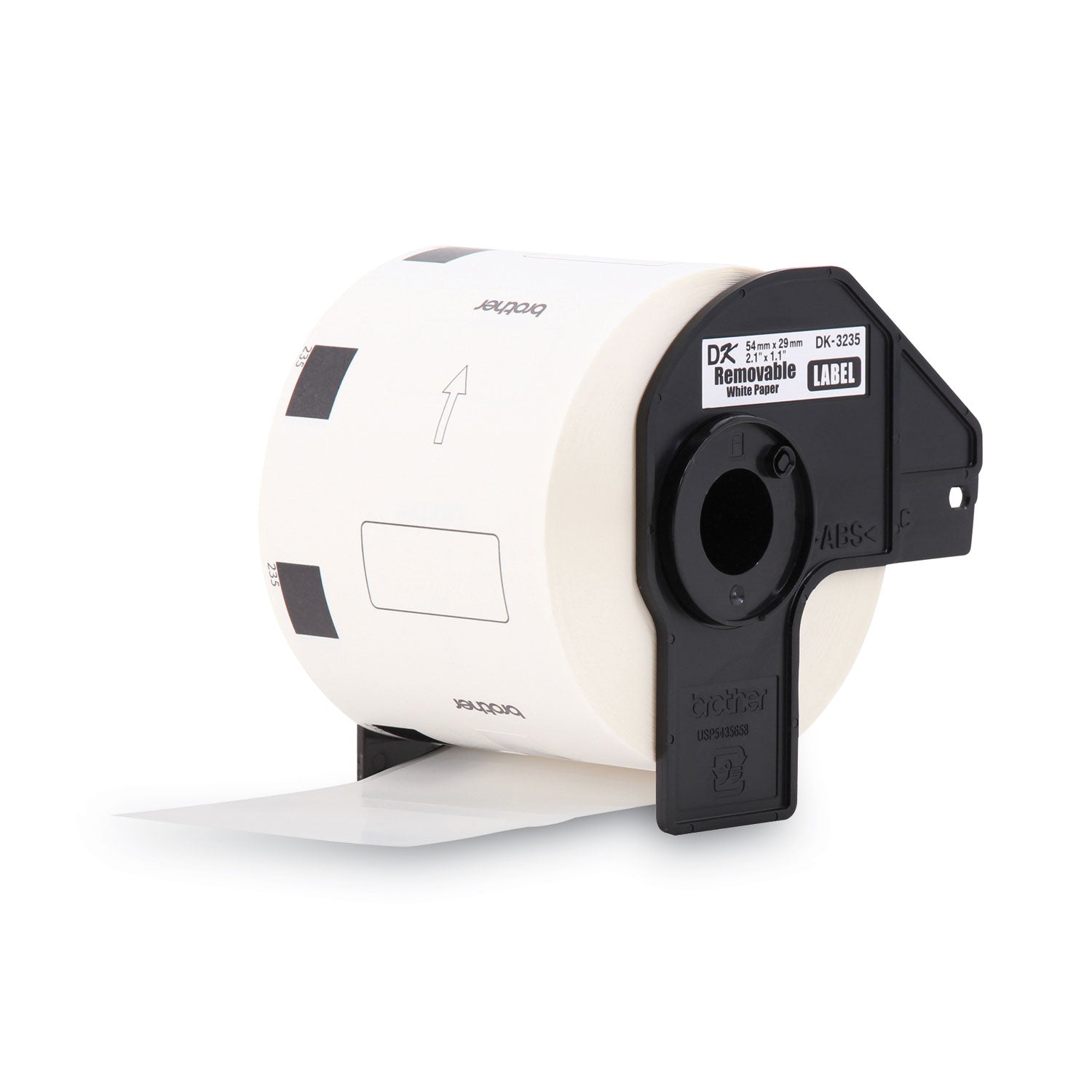 die-cut-removable-paper-labels-11-x-21-white-800-labels-roll_brtdk3235 - 1