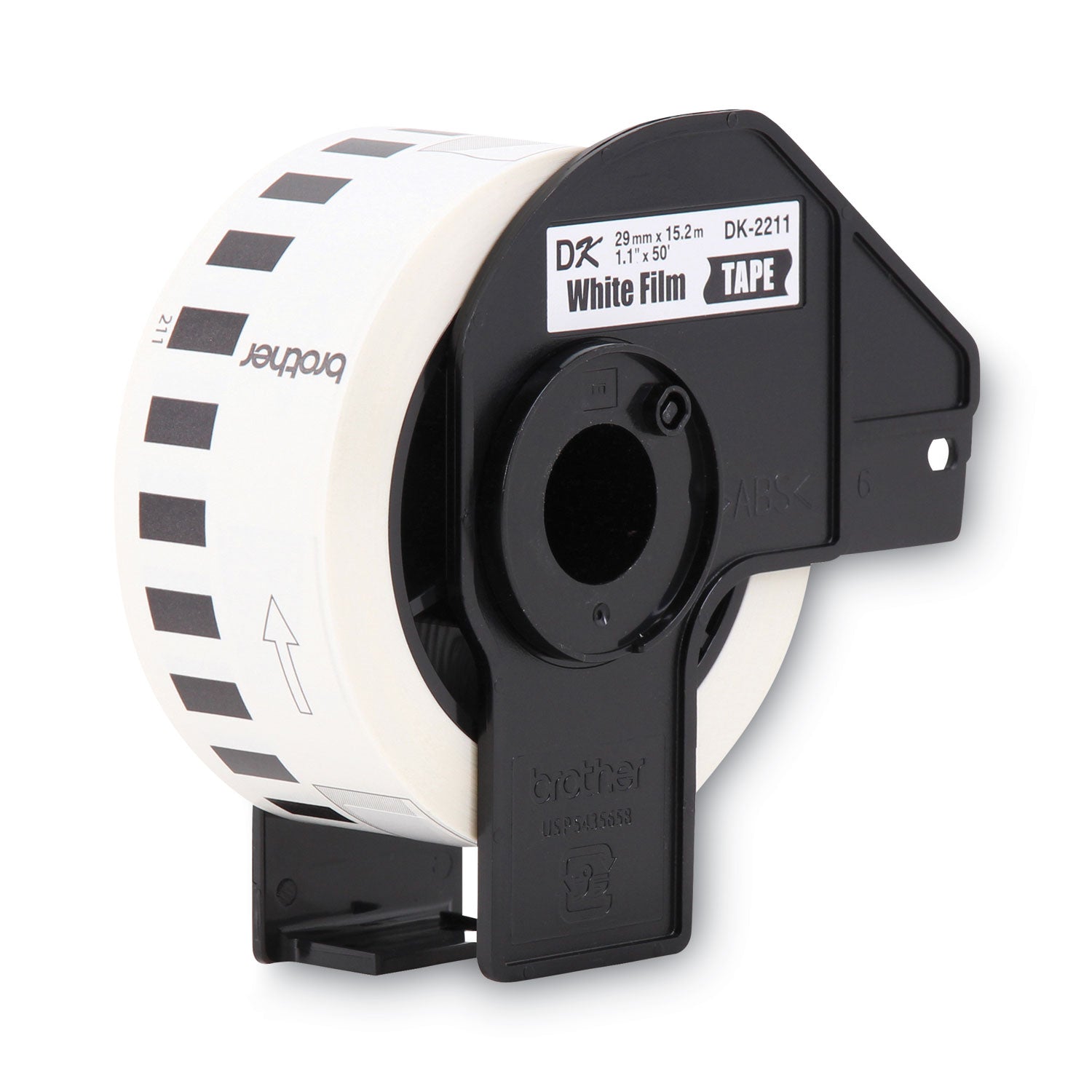 continuous-film-label-tape-11-x-50-ft-roll-white_brtdk2211 - 2