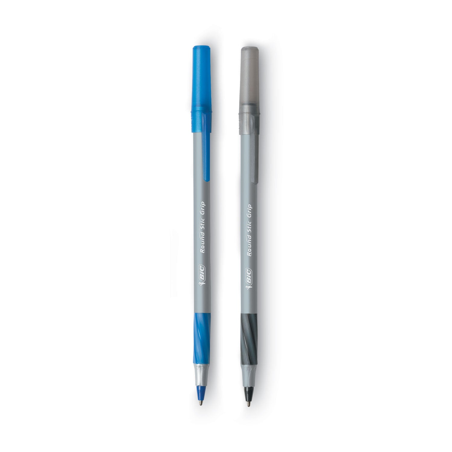 Round Stic Grip Xtra Comfort Ballpoint Pen Value Pack, Easy-Glide, Stick, Medium 1.2mm, Assorted Ink and Barrel Colors, 36/PK -