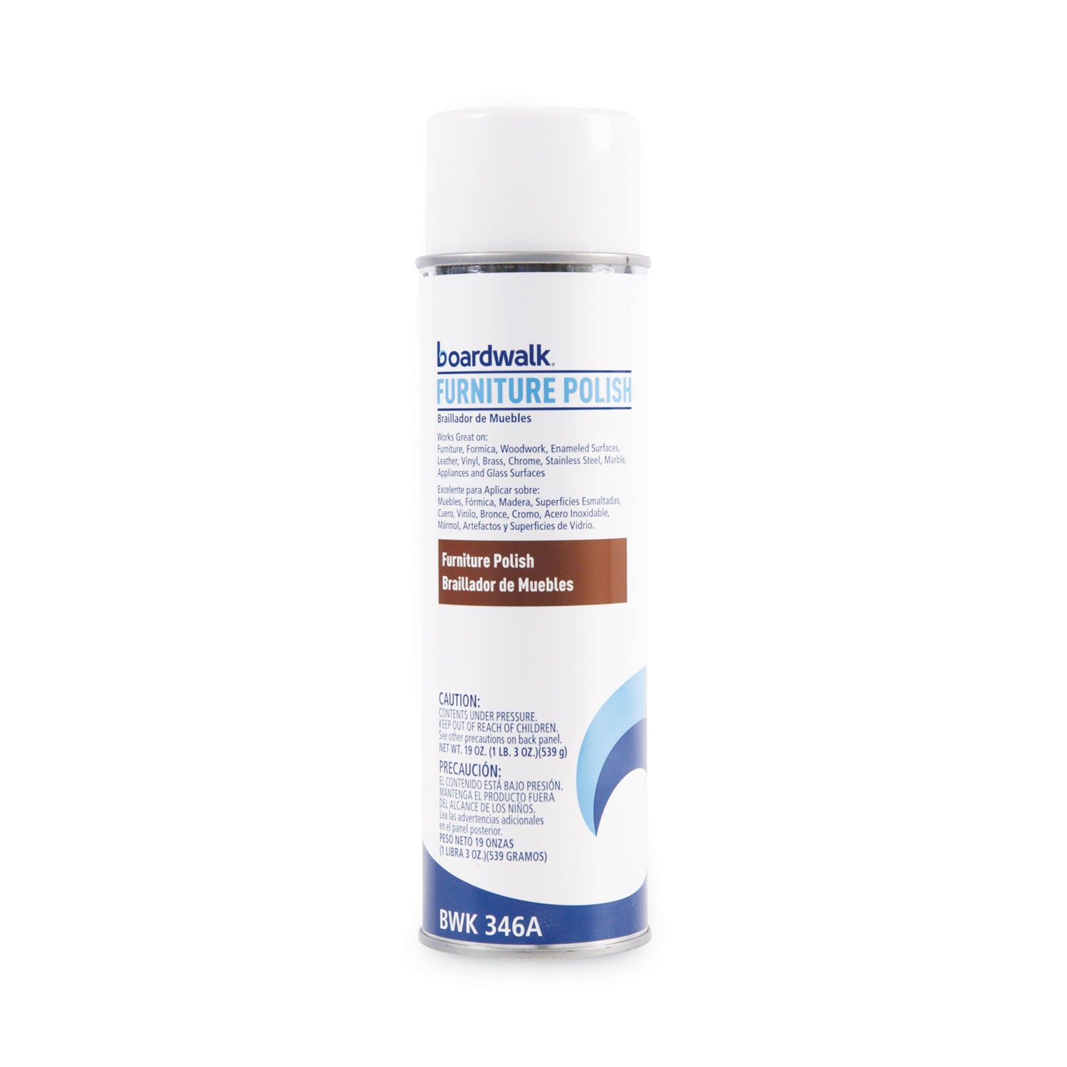 Furniture Polish, Lemon, 19 oz Aerosol Spray, 12/Carton -