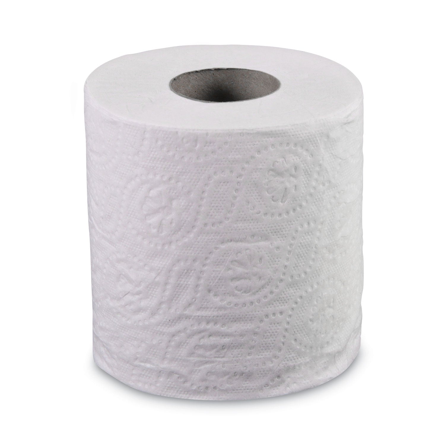 2-Ply Toilet Tissue, Septic Safe, White, 156.25 ft Roll Length, 500 Sheets/Roll, 96 Rolls/Carton -