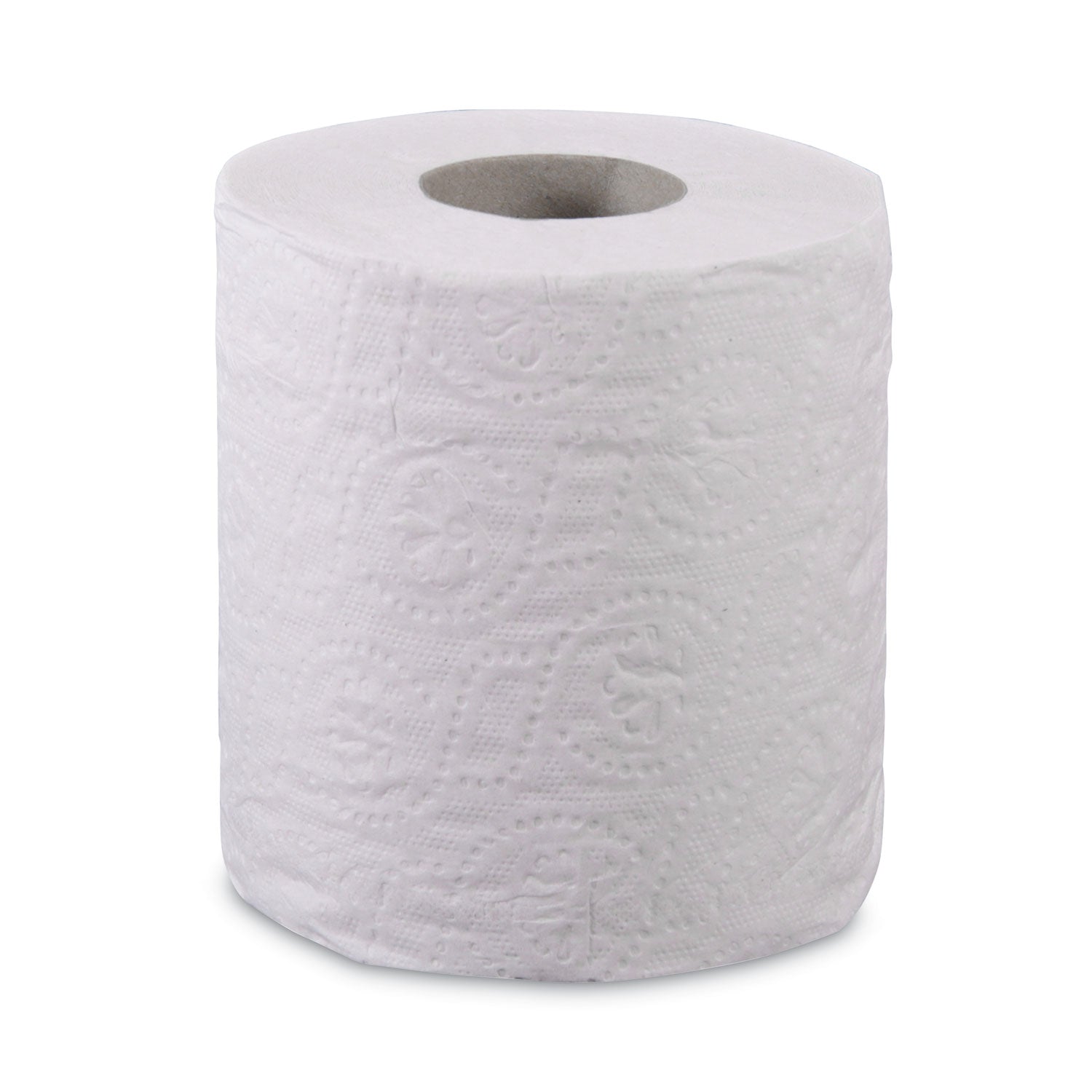 2-Ply Toilet Tissue, Septic Safe, White, 125 ft Roll Length, 500 Sheets/Roll, 96 Rolls/Carton -