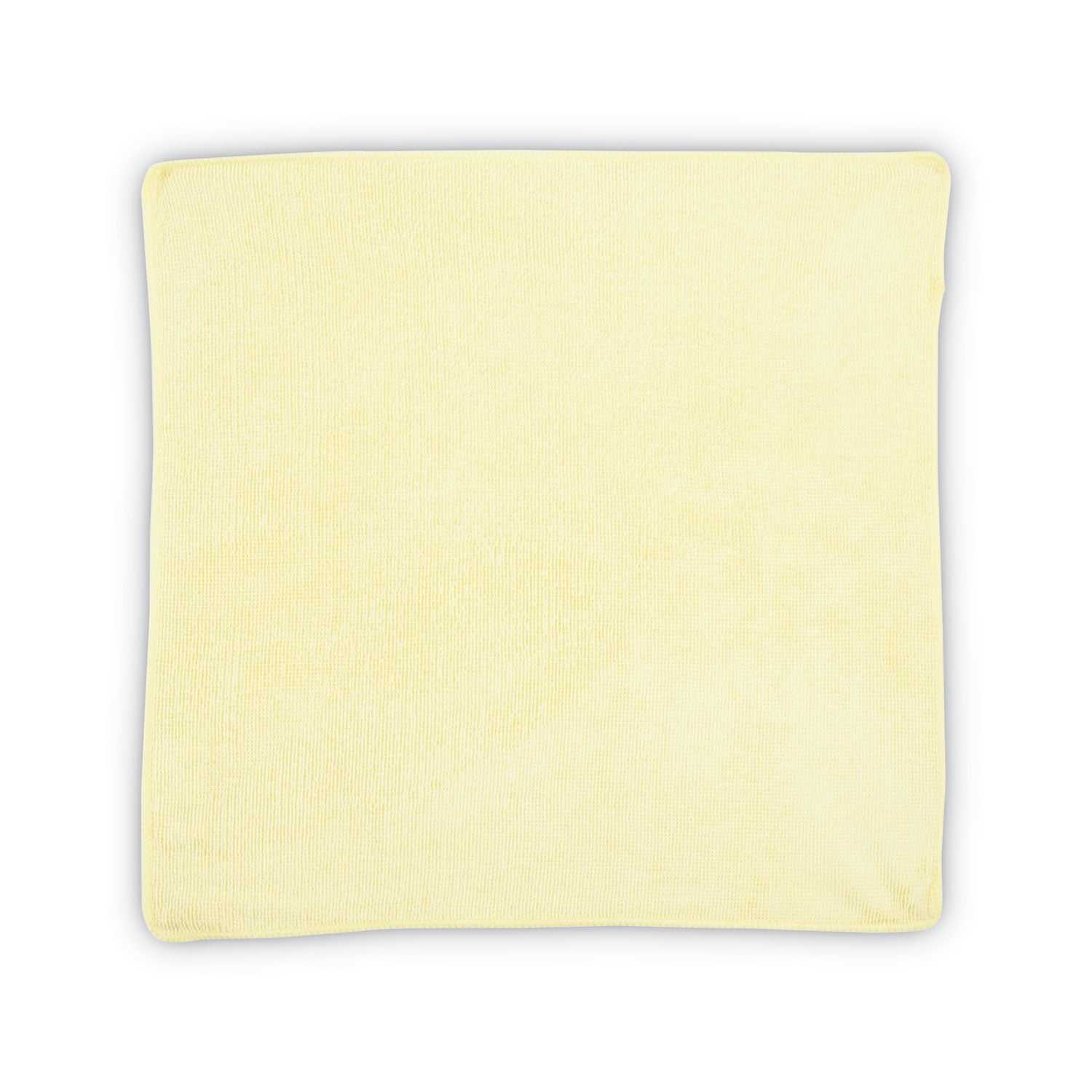 Microfiber Cleaning Cloths, 16 x 16, Yellow, 24/Pack -
