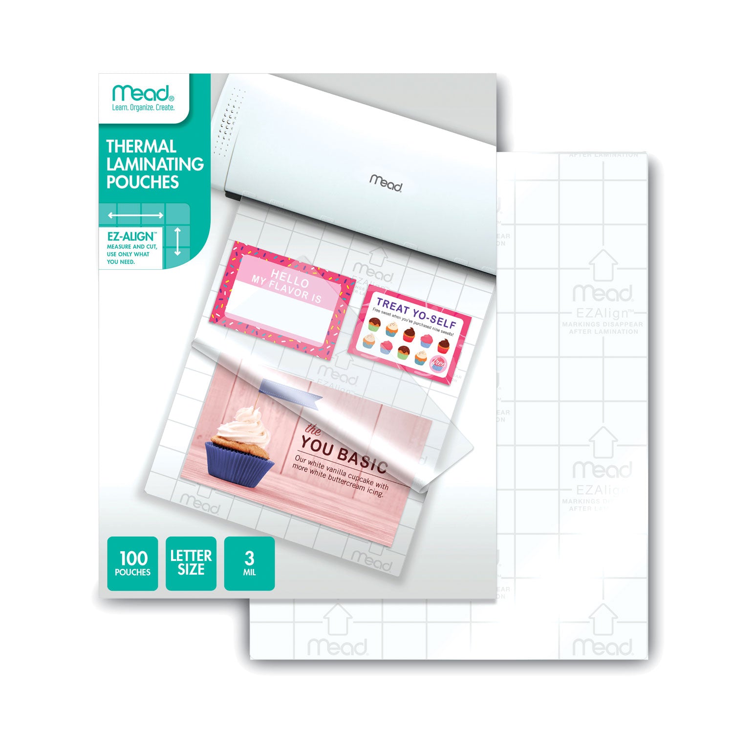 ezalign-thermal-laminating-pouches-3-mil-9-x-115-gloss-clear-100-pack_mea39029 - 2
