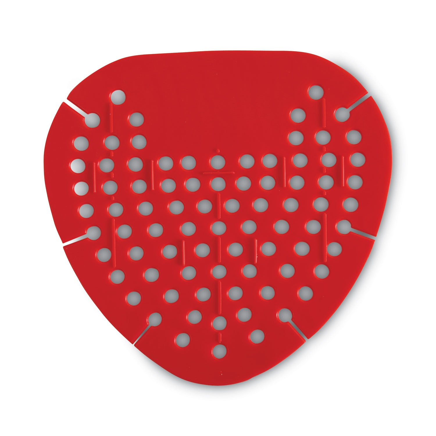 Urinal Screen, Cherry Scent, 3.5 oz, Red, Dozen -