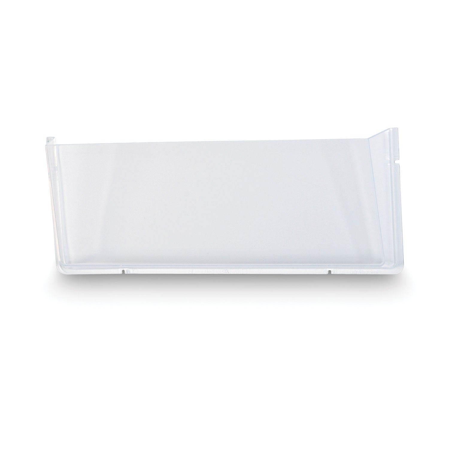Unbreakable DocuPocket Wall File, Legal Size, 17.5" x 3" x 6.5", Clear -
