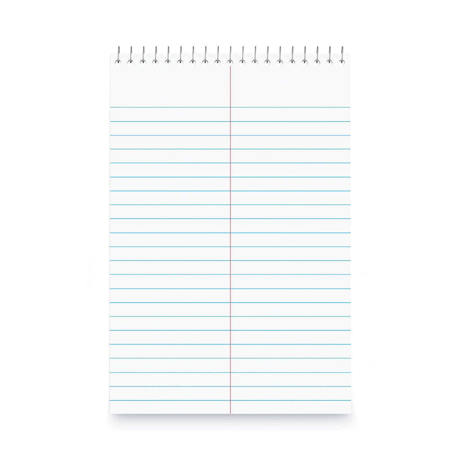 steno-pads-gregg-rule-red-cover-80-white-6-x-9-sheets-6-pack_unv96920pk - 1