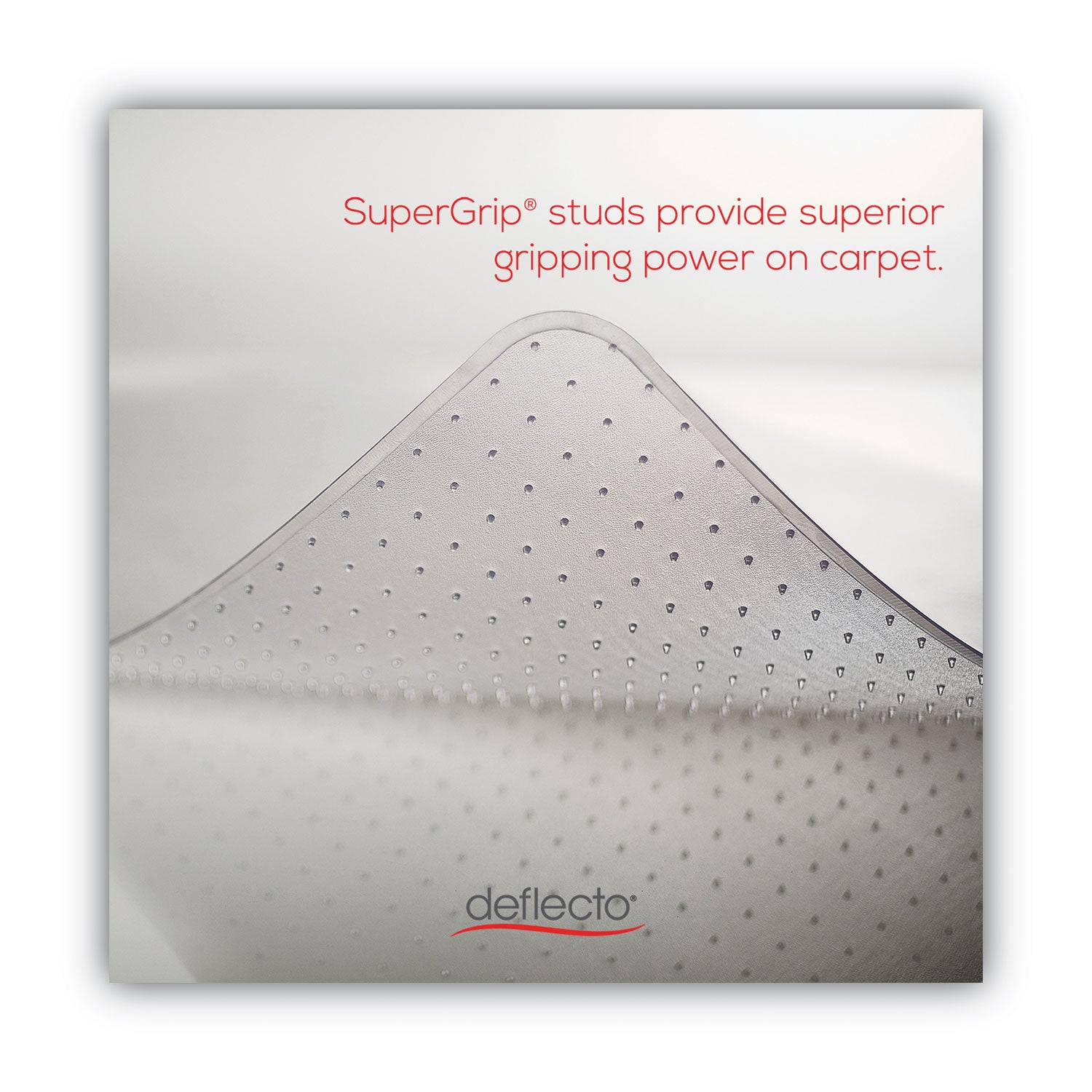 supermat-frequent-use-chair-mat-med-pile-carpet-roll-36-x-48-lipped-clear_defcm14113com - 2