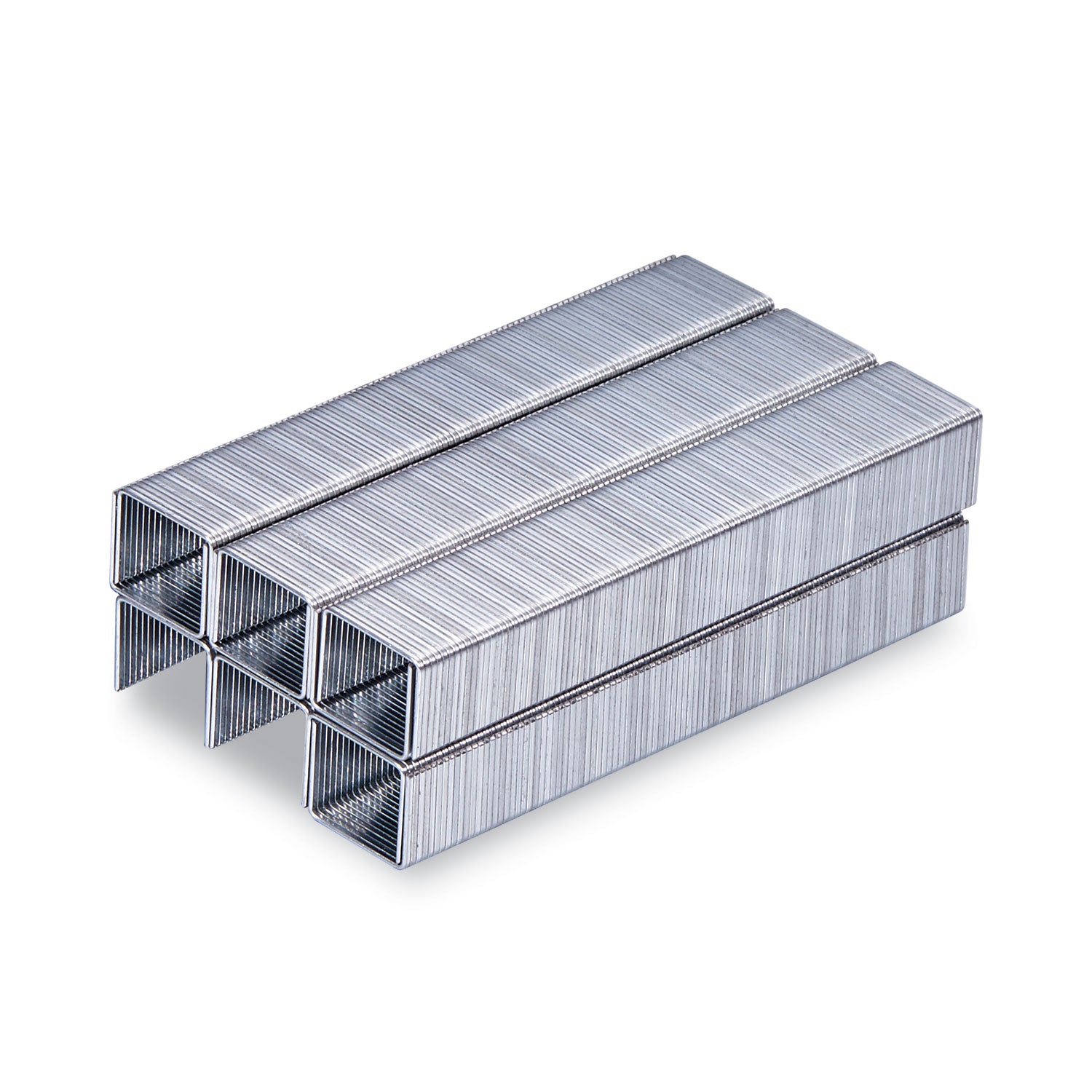 Heavy-Duty Premium Staples, 0.41" Leg, 0.5" Crown, Carbon Steel, 1,000/Box -