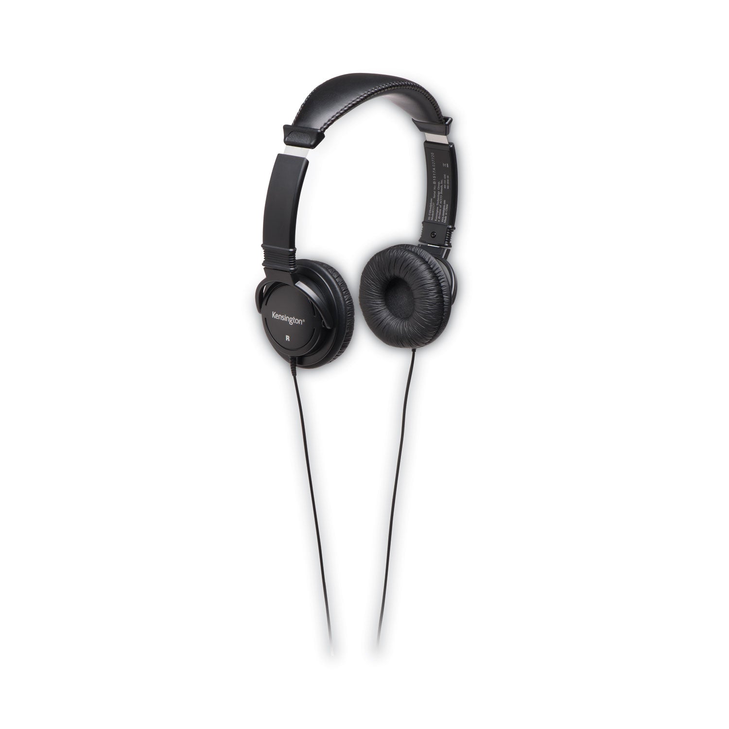 Hi-Fi Headphones, Plush Sealed Earpads, Black -