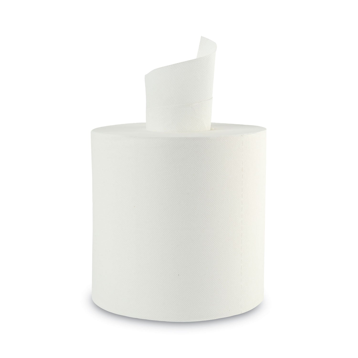 Center-Pull Roll Towels, 2-Ply, 10 x 7.6, White, 600/Roll, 6/Carton -
