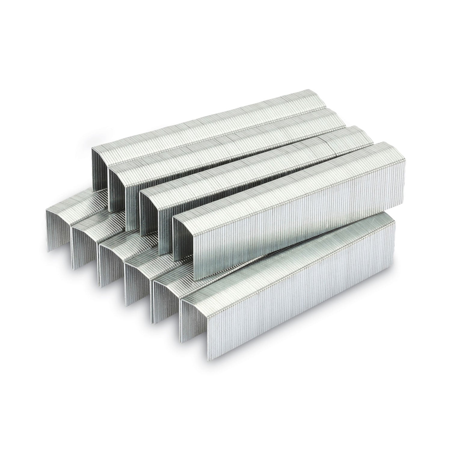 EZ Squeeze B8 PowerCrown Premium Staples, 0.5" Leg, 0.5" Crown, Steel, 1,000/Box -