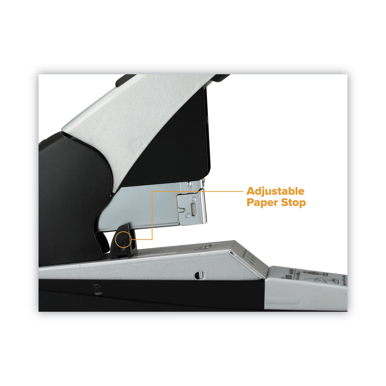 Auto 180 Xtreme Duty Automatic Stapler, 180-Sheet Capacity, Silver/Black -