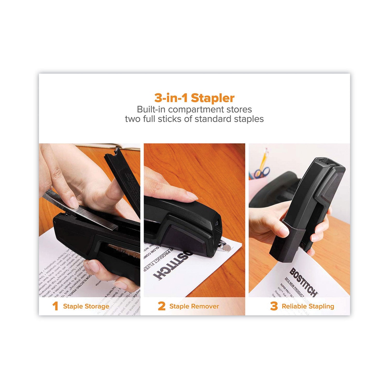 Epic Stapler, 25-Sheet Capacity, Black -
