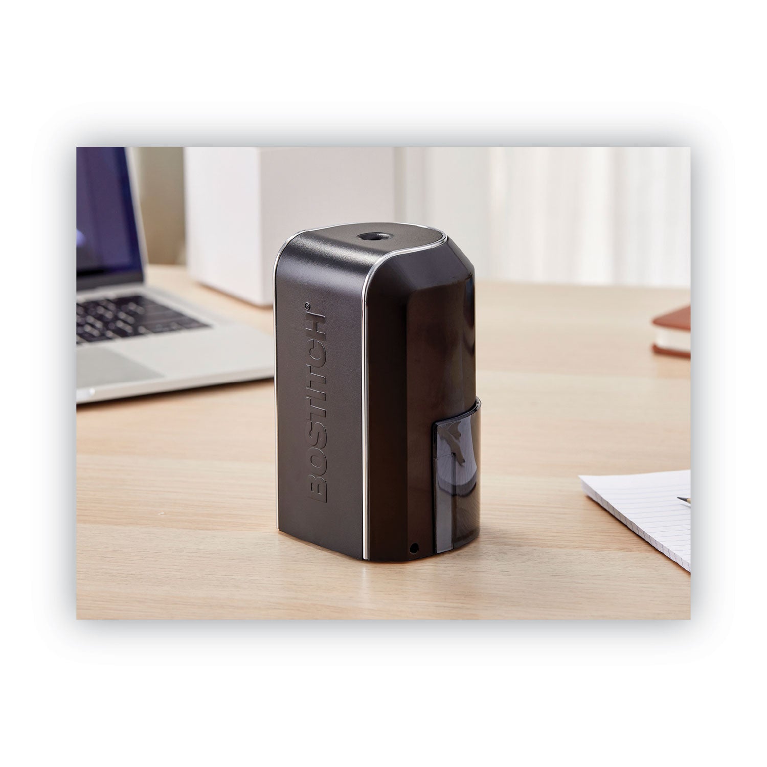 Vertical Electric Pencil Sharpener, AC-Powered, 4.5 x 3.75 x 5.5, Black -