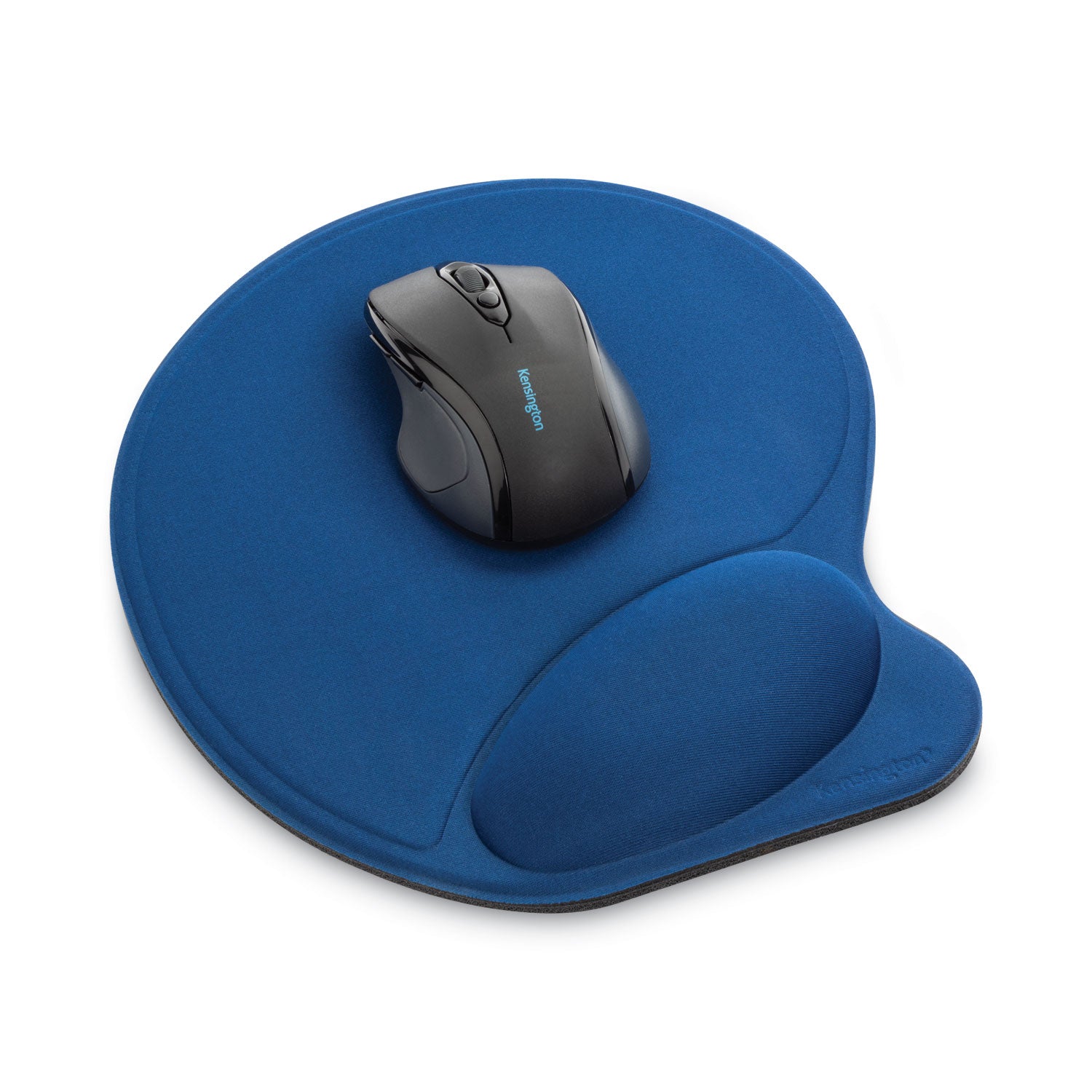 Wrist Pillow Extra-Cushioned Mouse Support, 7.9 x 10.9, Blue -