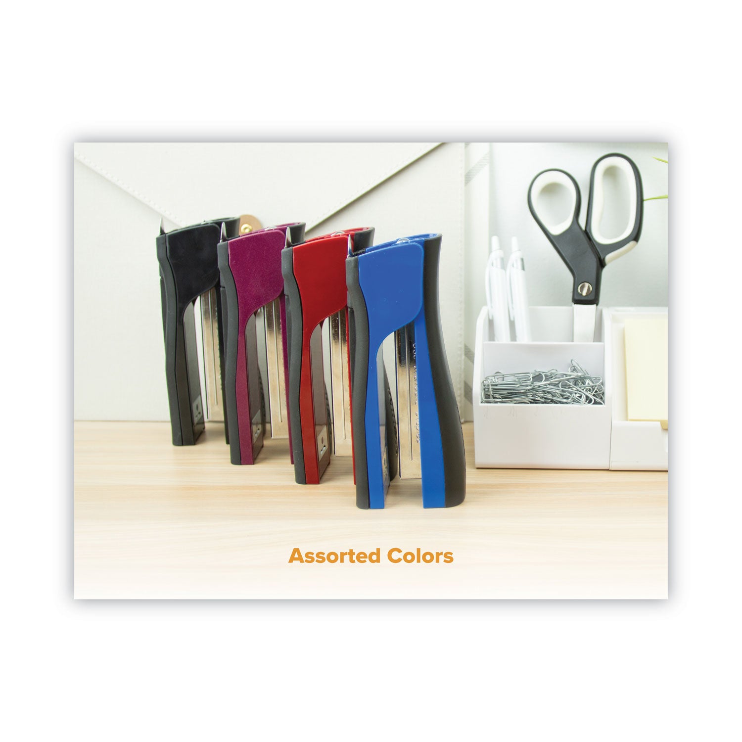 Dynamo Stapler, 20-Sheet Capacity, Blue -