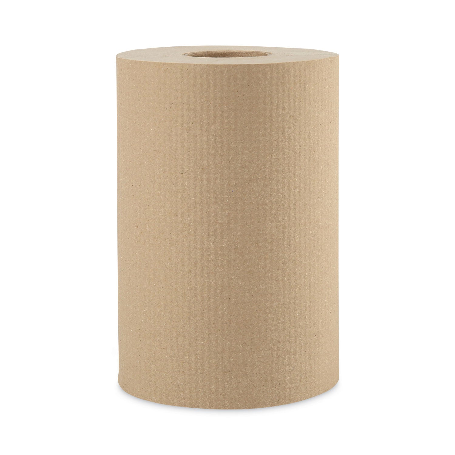 Hardwound Paper Towels, 1-Ply, 8" x 350 ft, Natural, 12 Rolls/Carton -