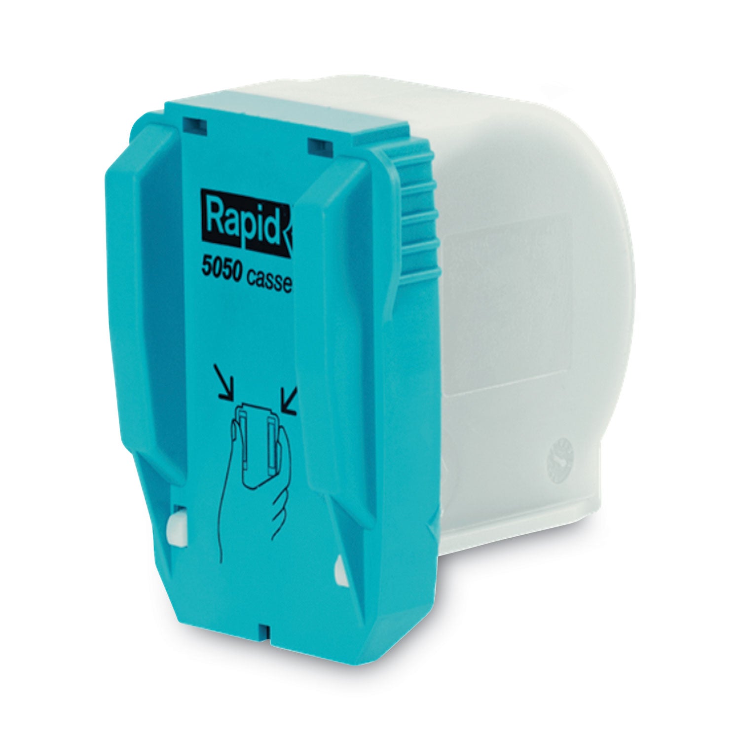 Heavy-Duty Staple Cartridge, 0.3" Leg, 0.5" Crown, Steel, 5,000/Box -