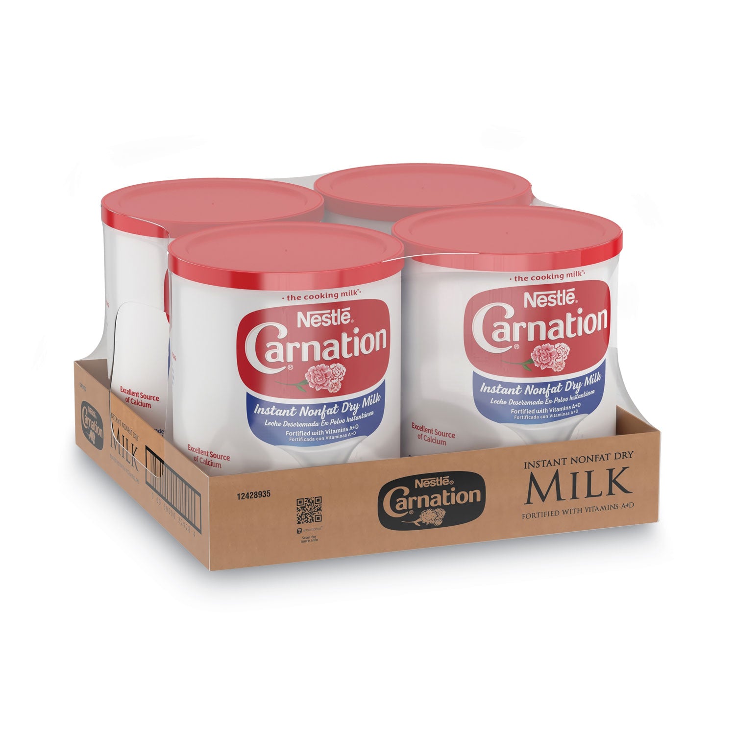 instant-nonfat-dry-milk-unsweetened-2275-oz-canister-4-carton_nes22928ct - 1