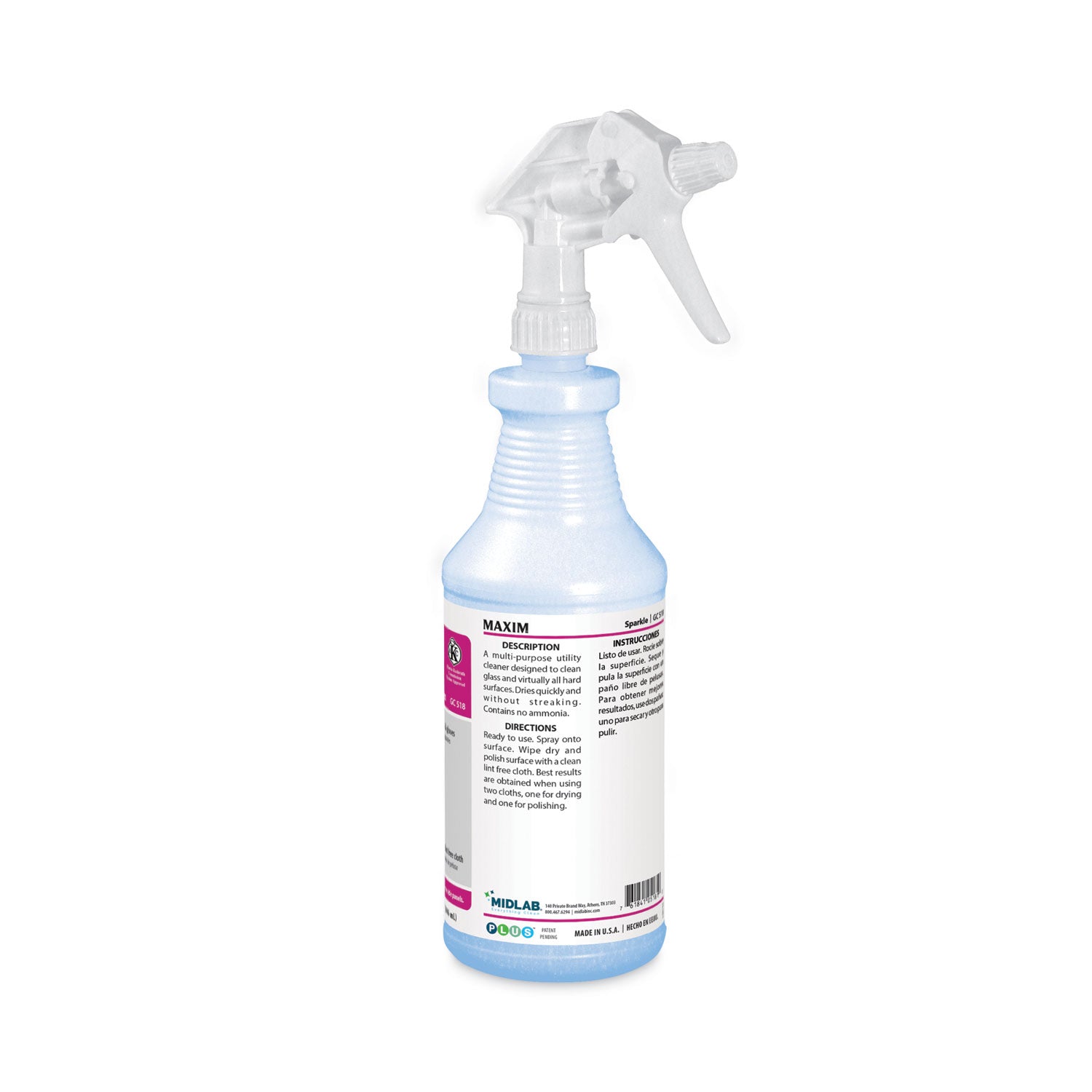 rtu-sparkle-glass-cleaner-safe-to-ship-32-oz-bottle-6-carton_mlb05180086 - 2