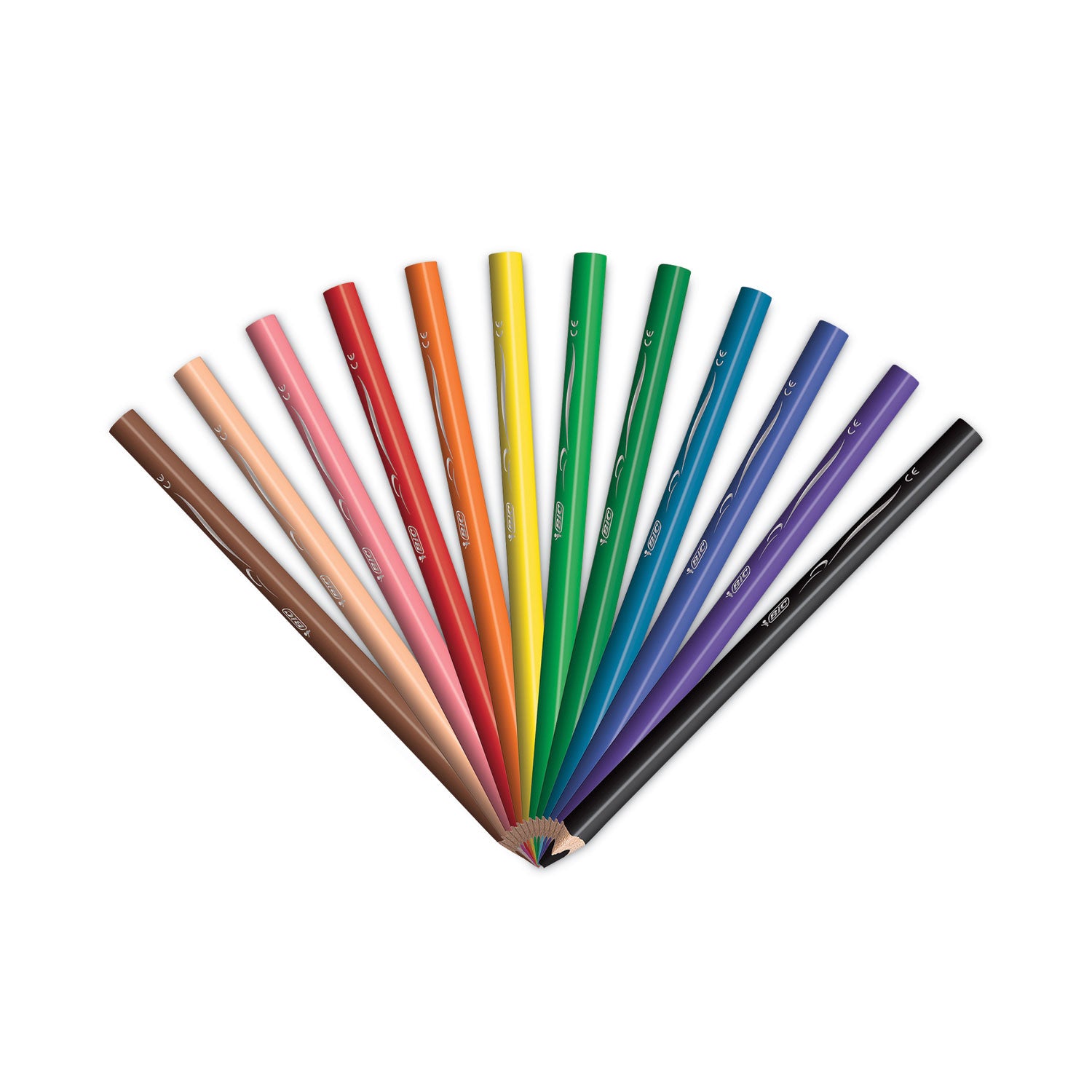 kids-jumbo-coloring-pencils-1-mm-assorted-lead-and-barrel-colors-12-pack_bicbkcpj12ast - 2
