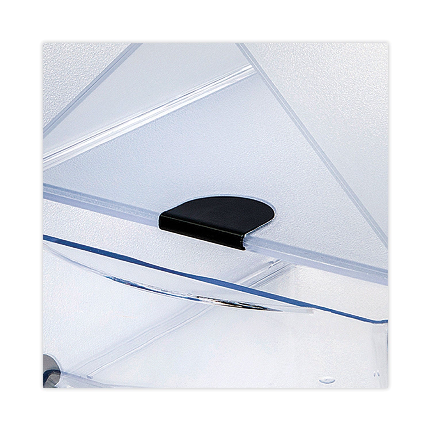 Stackable Cube Organizer, Double Cube, Plastic, 12 x 6 x 6, Clear -