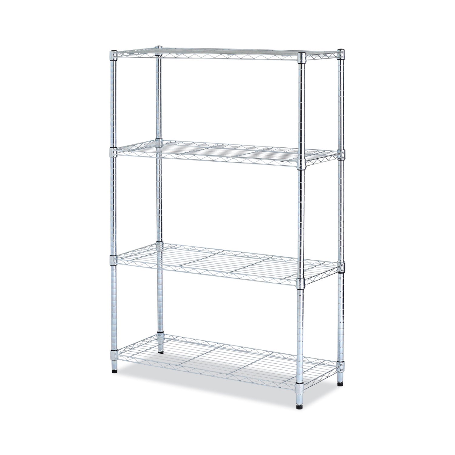 residential-wire-shelving-four-shelf-36w-x-14d-x-54h-silver_alesw843614sr - 1