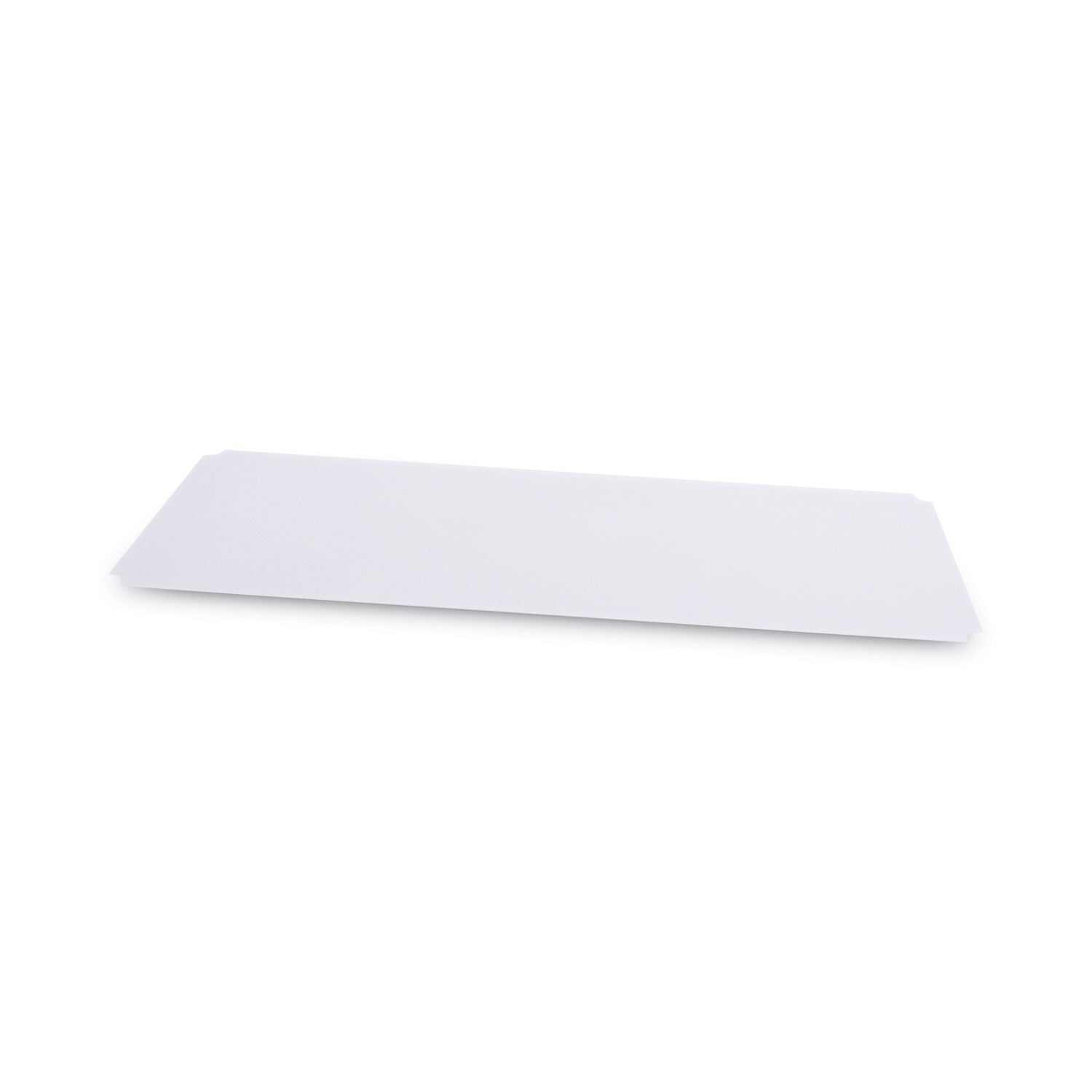 Shelf Liners For Wire Shelving, Clear Plastic, 48w x 18d, 4/Pack -