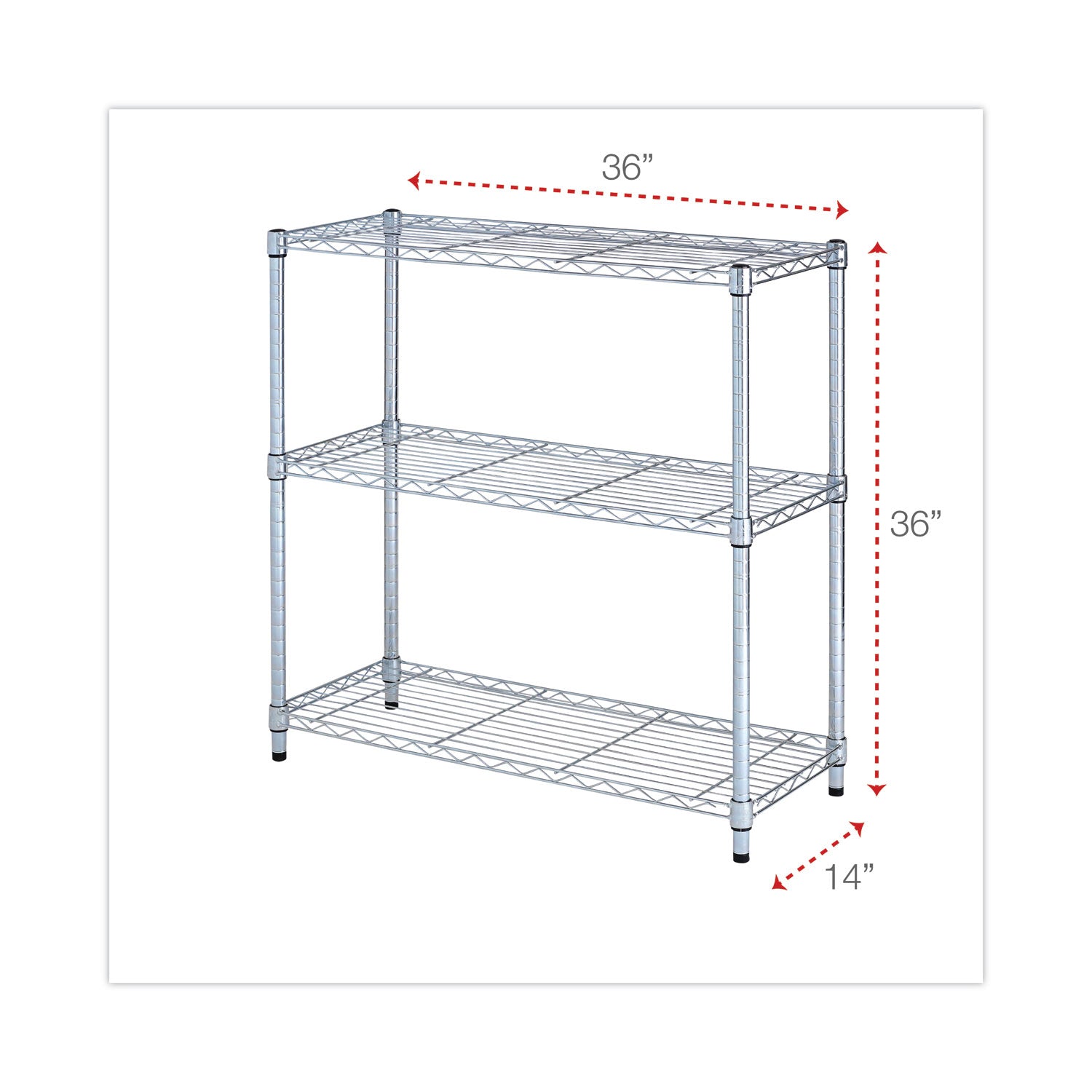 residential-wire-shelving-three-shelf-36w-x-14d-x-36h-silver_alesw833614sr - 2