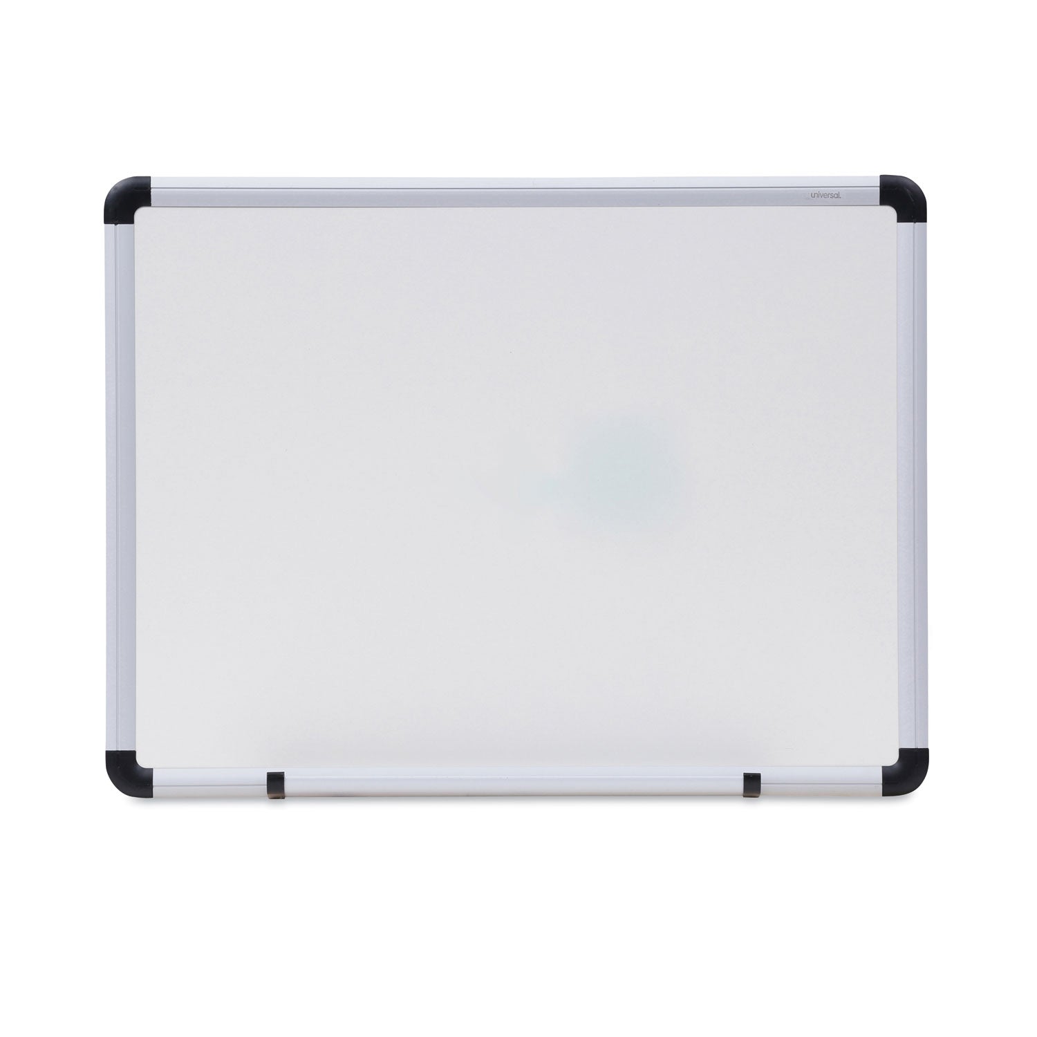 Modern Melamine Dry Erase Board with Aluminum Frame, 24 x 18, White Surface -