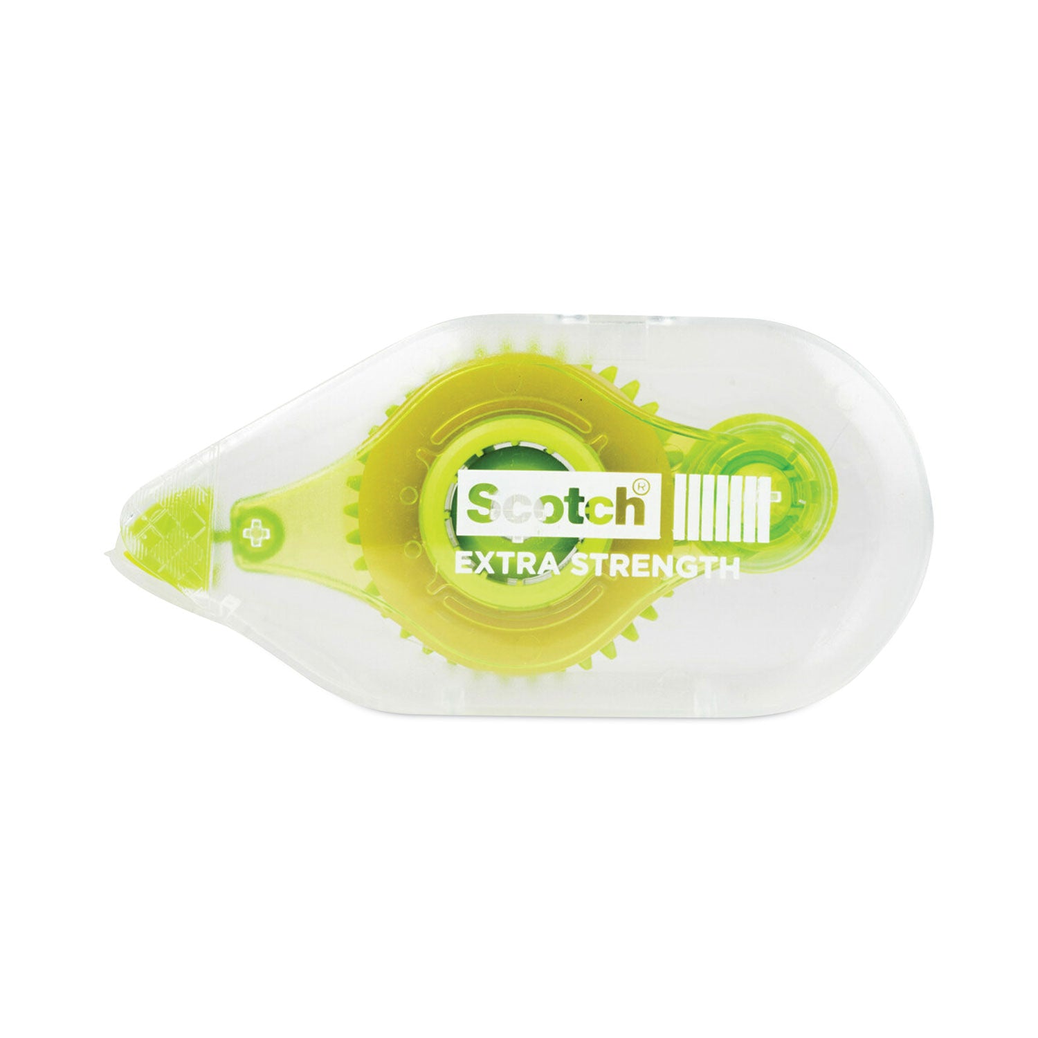 Extra-Strength Tape Runner, 0.31" x 33 ft, Dries Clear -