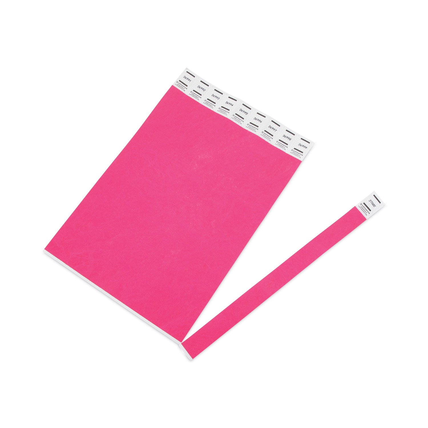 crowd-management-wristbands-sequentially-numbered-975-x-075-neon-pink-500-pack_avt91121 - 1