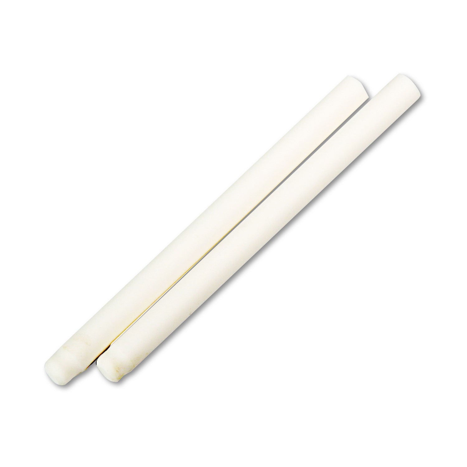 Clic Eraser Refills for Pentel Clic Erasers, Cylindrical Rod, White, 2/Pack -