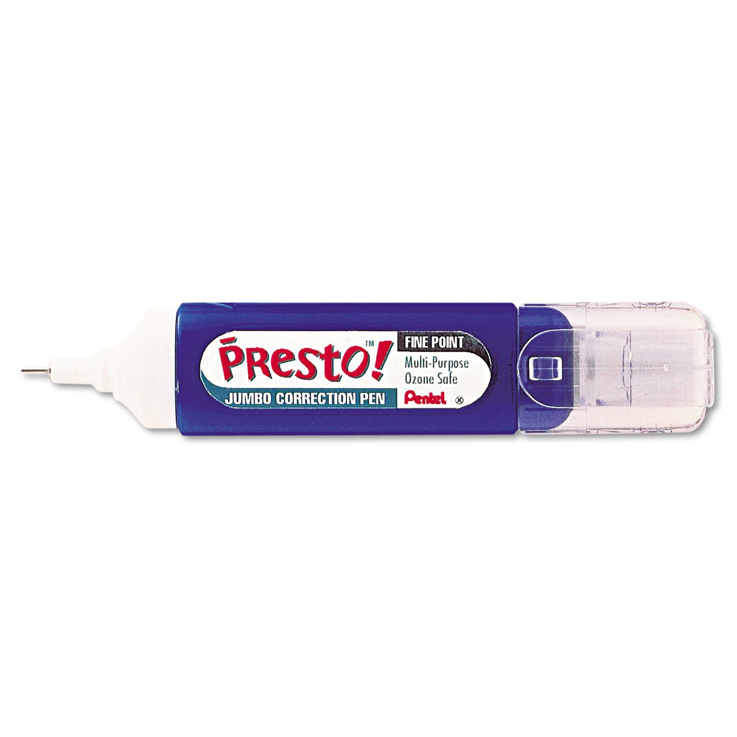 Presto! Multipurpose Correction Pen, 12 ml, White -