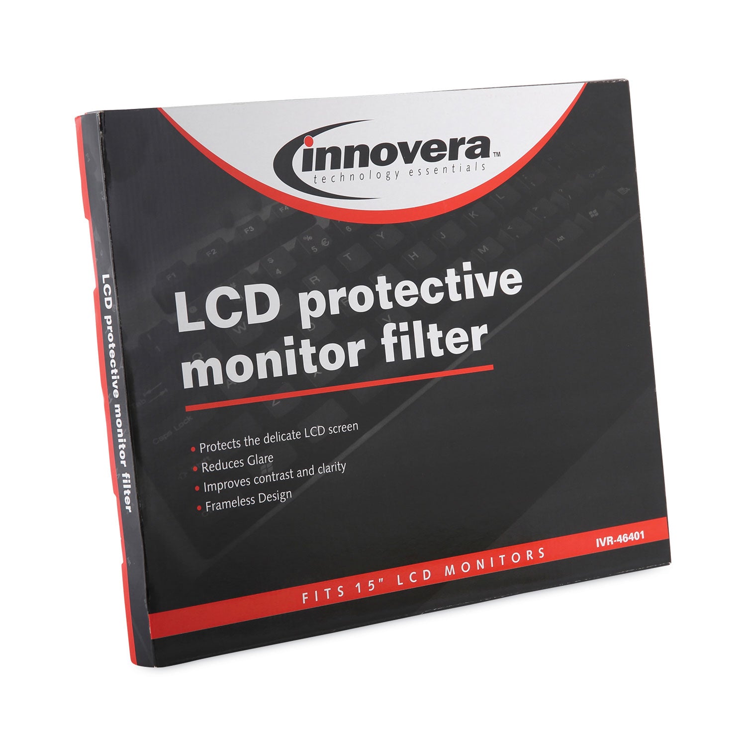 Protective Antiglare LCD Monitor Filter for 15" Flat Panel Monitor -